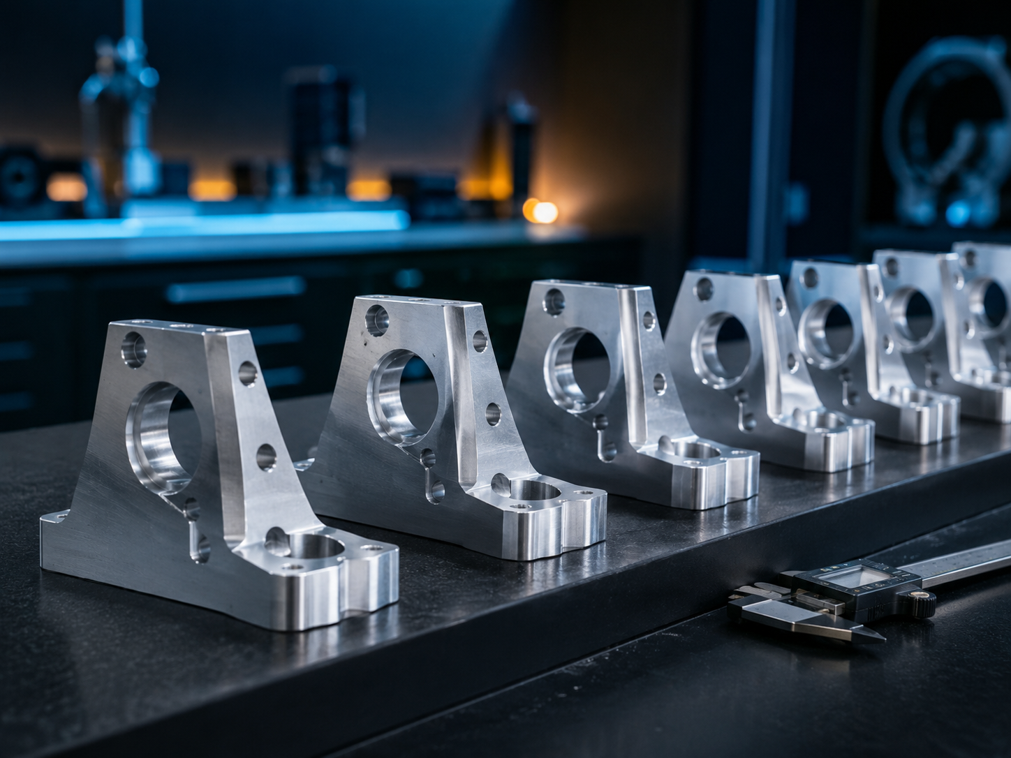 Identical aluminum components in a repeat production run