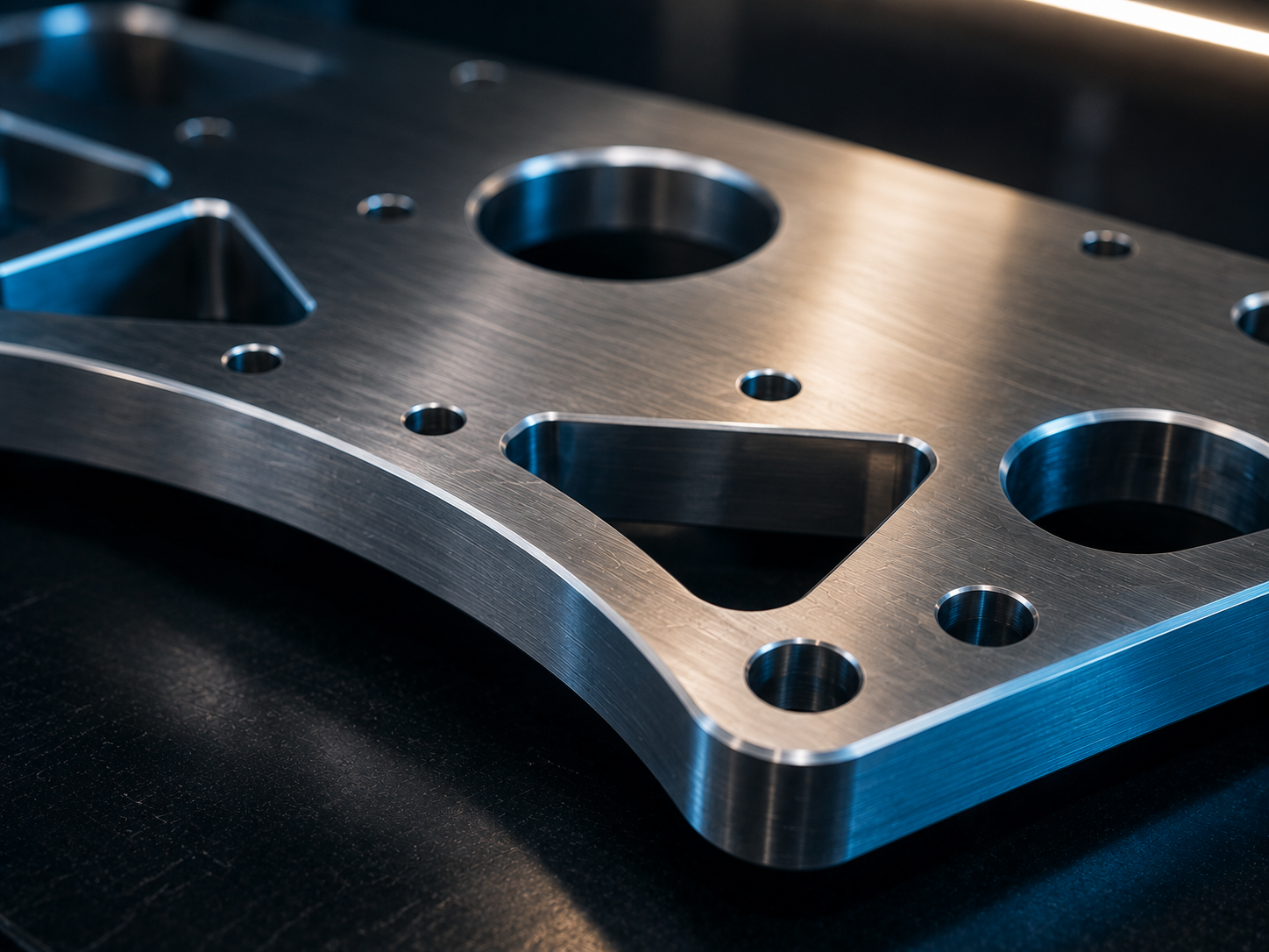 Surface-prepared aircraft-grade aluminum component